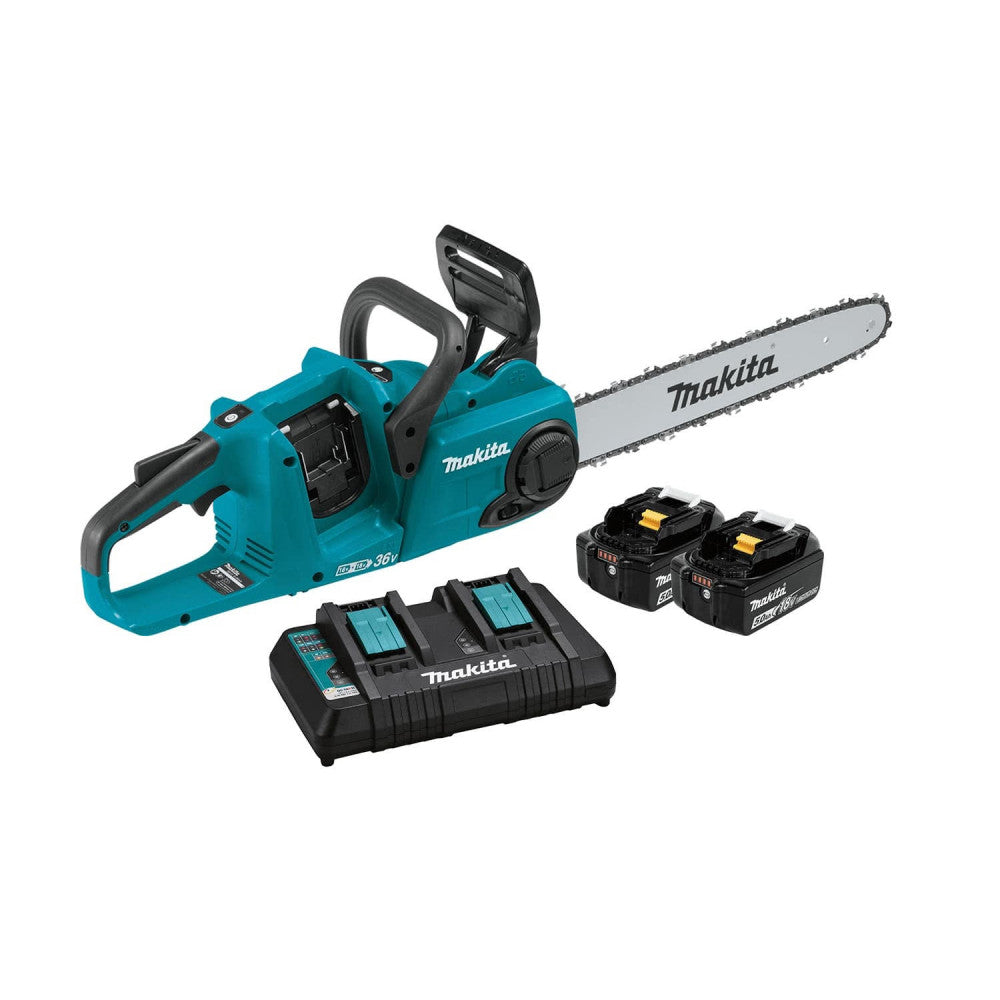 Makita 18Vx2 (36V) LXT Brushless 400mm 16" Chain Saw - Kit