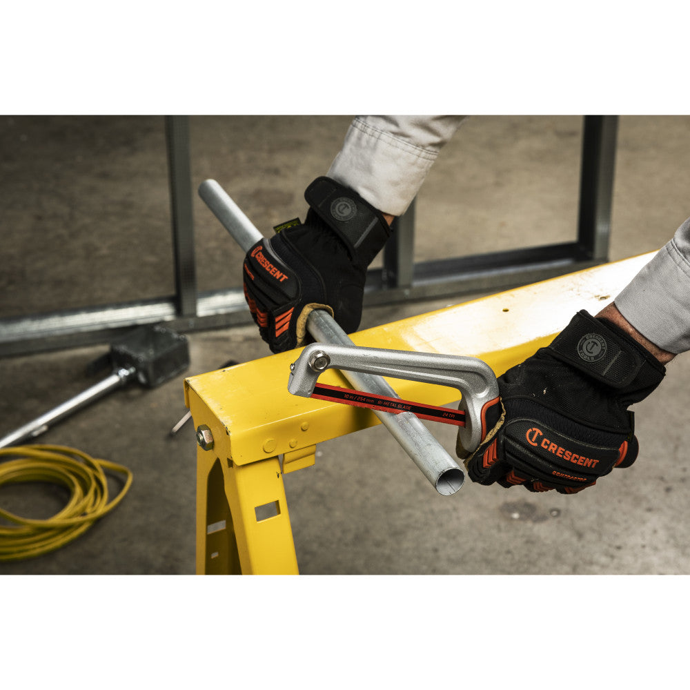 Crescent 10" High Tension Compact Hacksaw With Dual Material Handle