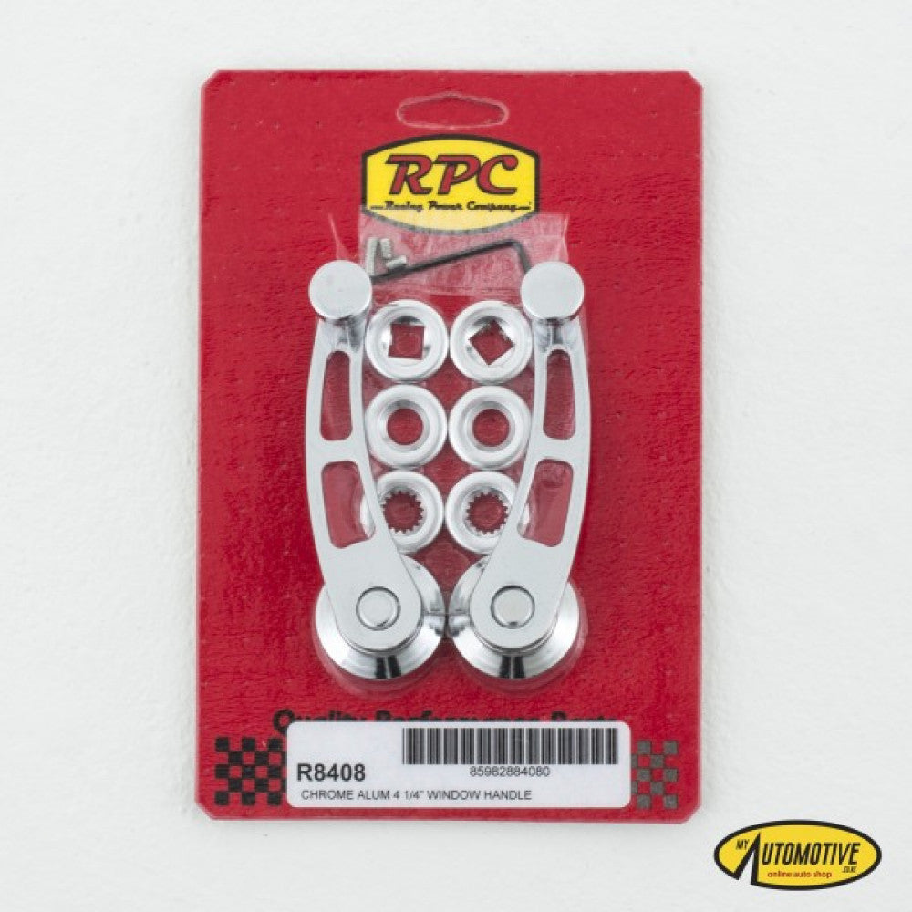 TSP Chrome Aluminium Window Handle 4 1/4" #8408