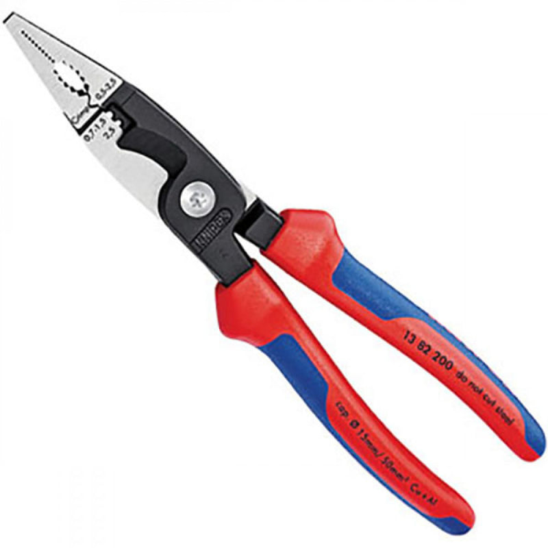 Knipex 200mm (8") 6-In-1 Long Nose Pliers