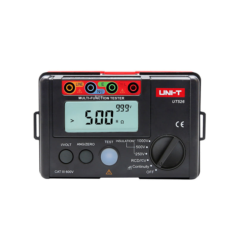 Uni-T UT526 Multifunction Insulation And RCD Tester