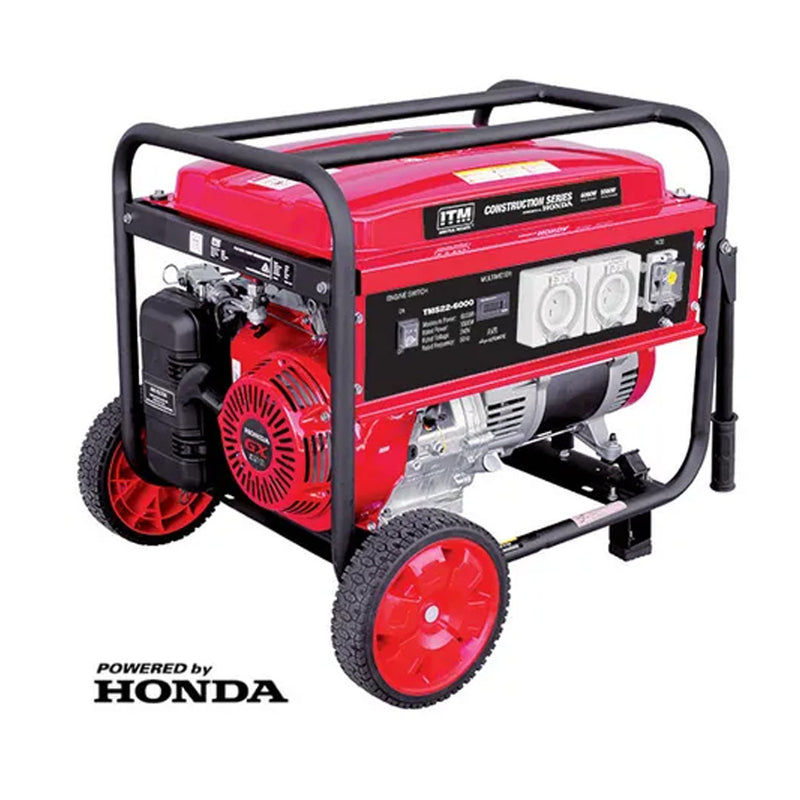 ITM 7.5Kva Generator Petrol 6000W Peak With Honda