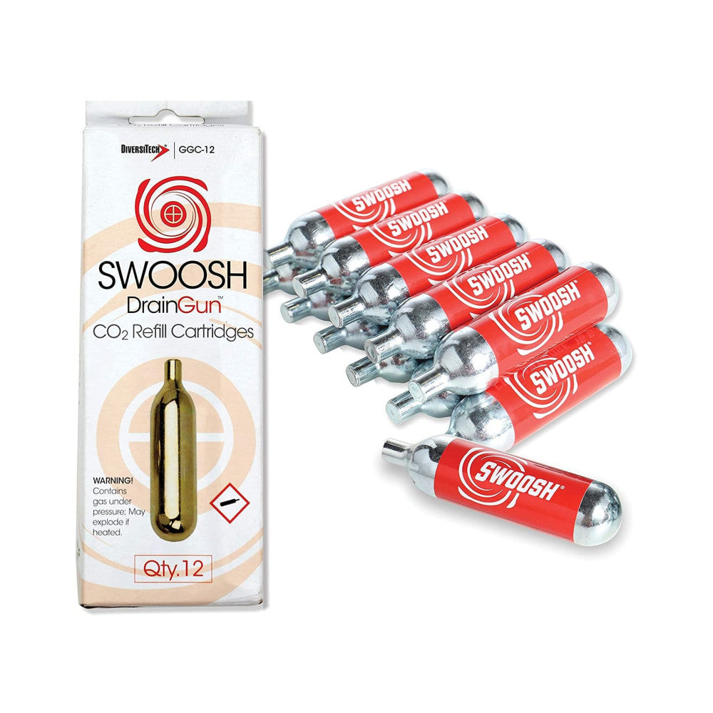 DiversiTech GGC-12 CO2 Drain Gun Cartridges