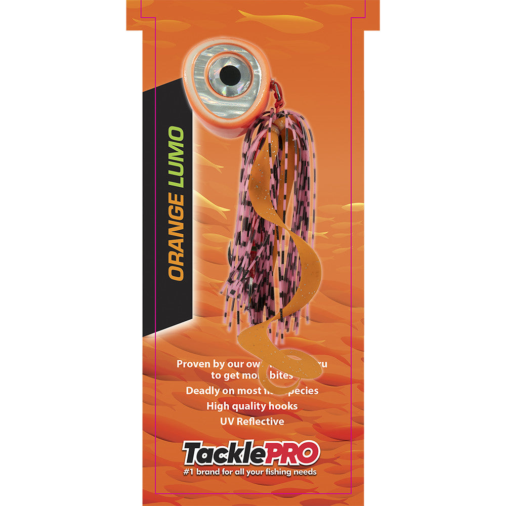 Tacklepro Kabura Lure 100Gm - Orange Lumo