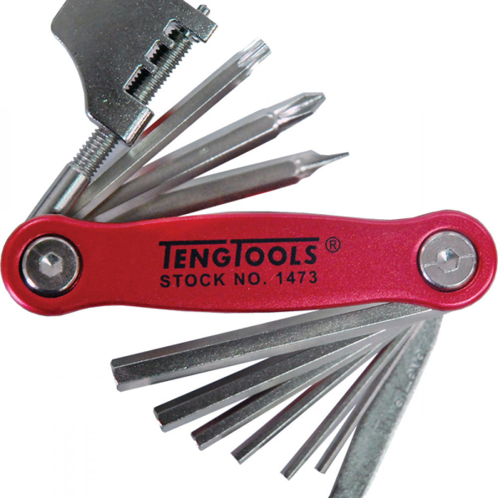 Teng 11Pc Retractable Bike Kit