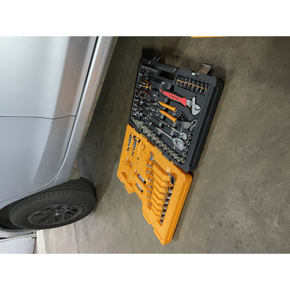 GEARWRENCH 107 Piece Socket And Reverse Ratcheting Emergency Set - 83998