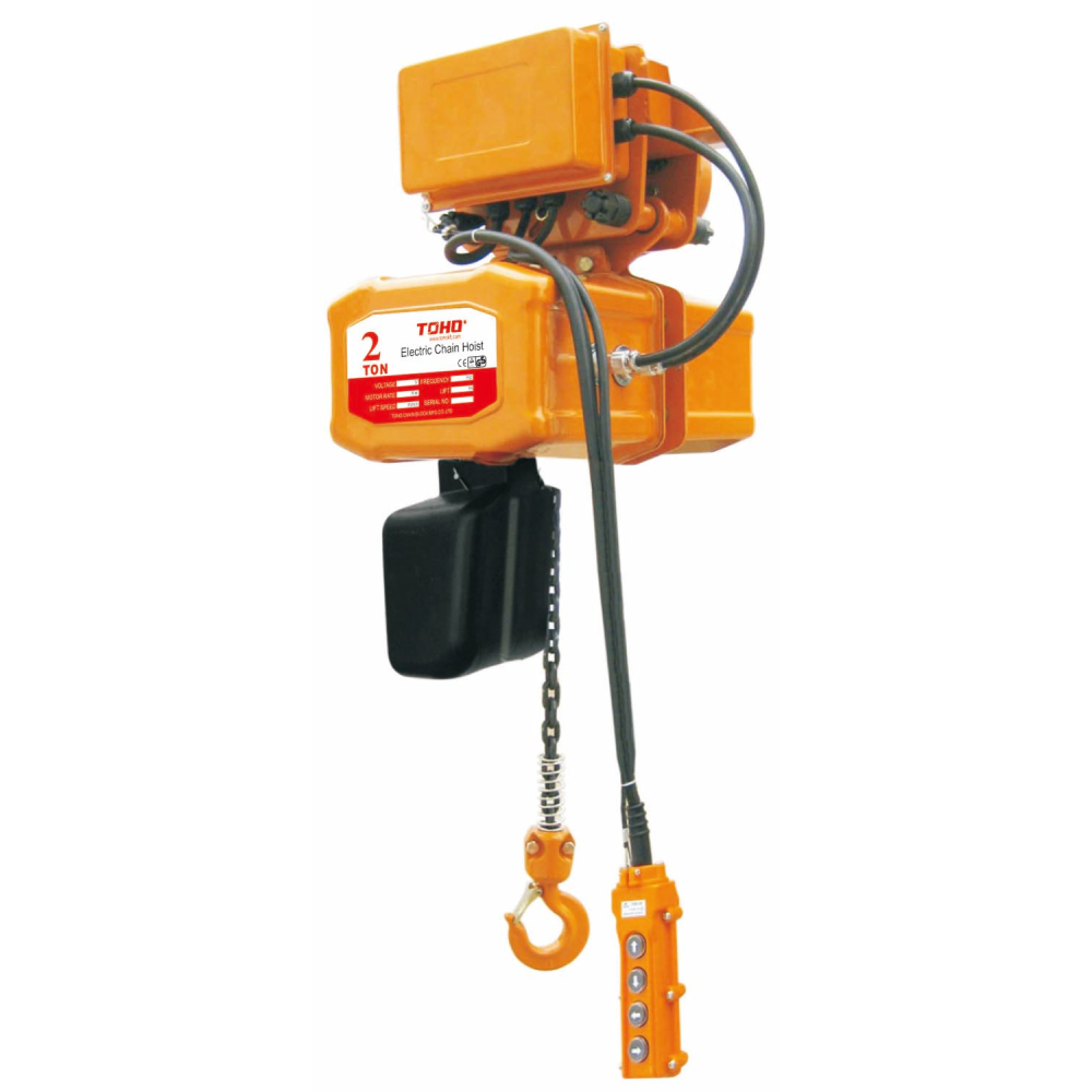 Toho Electric Chain Hoists Single Phase With Electric Trolley