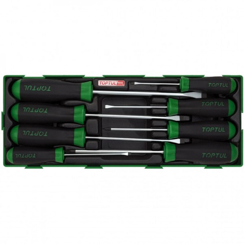 Toptul Screwdriver Set 8 Piece 6xS 2xPh