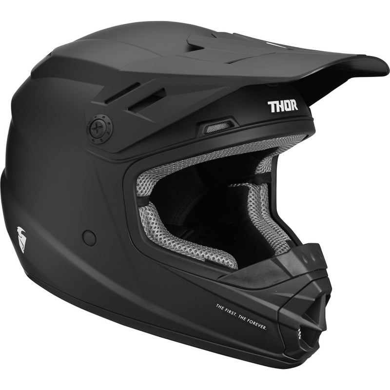 Helmet S22Y Thor MX Sector Black Youth Medium #
