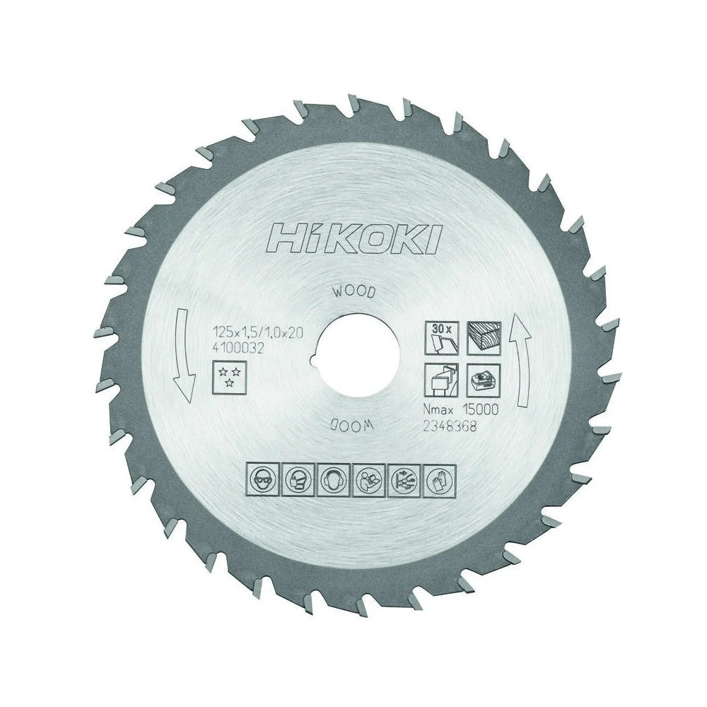 TCT SAW BLADE 125mm - D20 HOLE-NT30