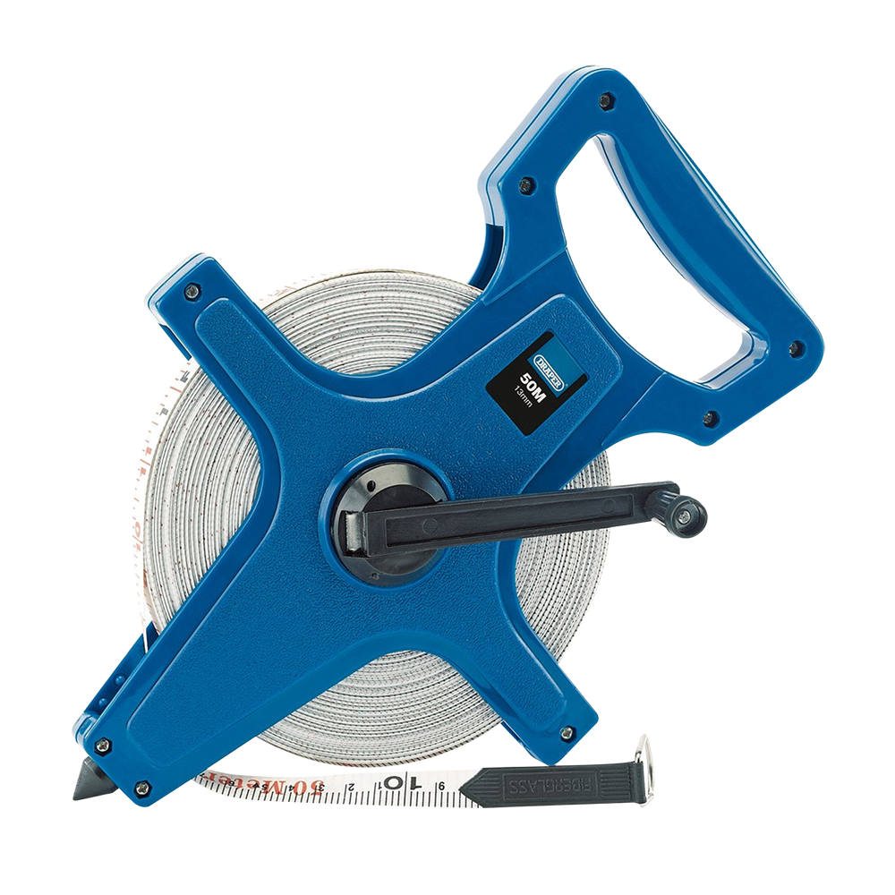 DRAPER 50m Fibreglass Surveyor's Tape