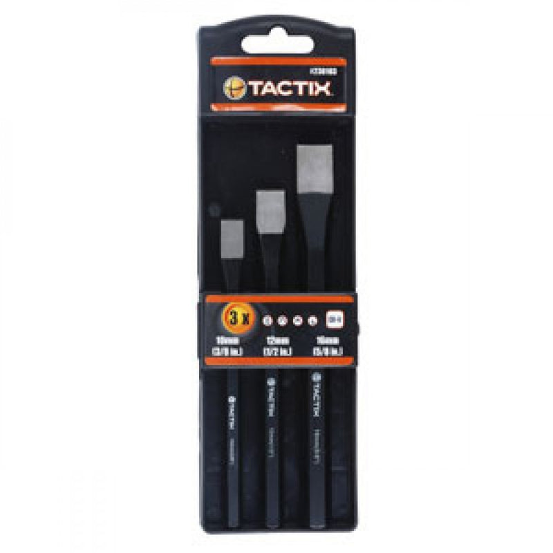 Tactix - Cold Chisel 3Pc Set