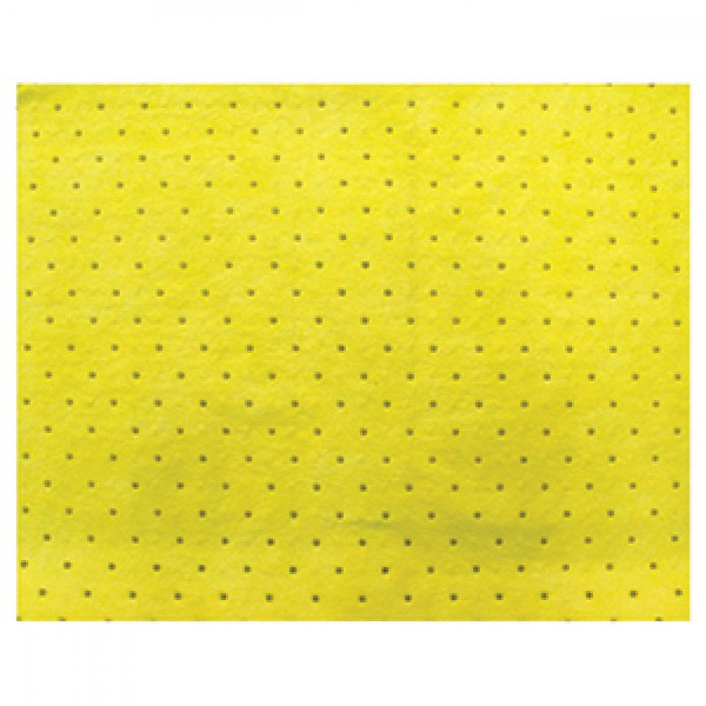 Isl Aorbent Mat - 500 x 400 x 4mm - Chemical (Yell