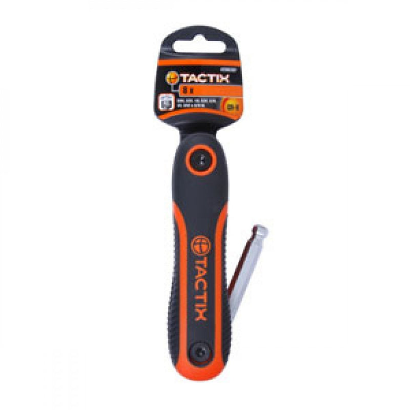 Tactix - 8Pc Hex Key Ball Point End Set-Sae