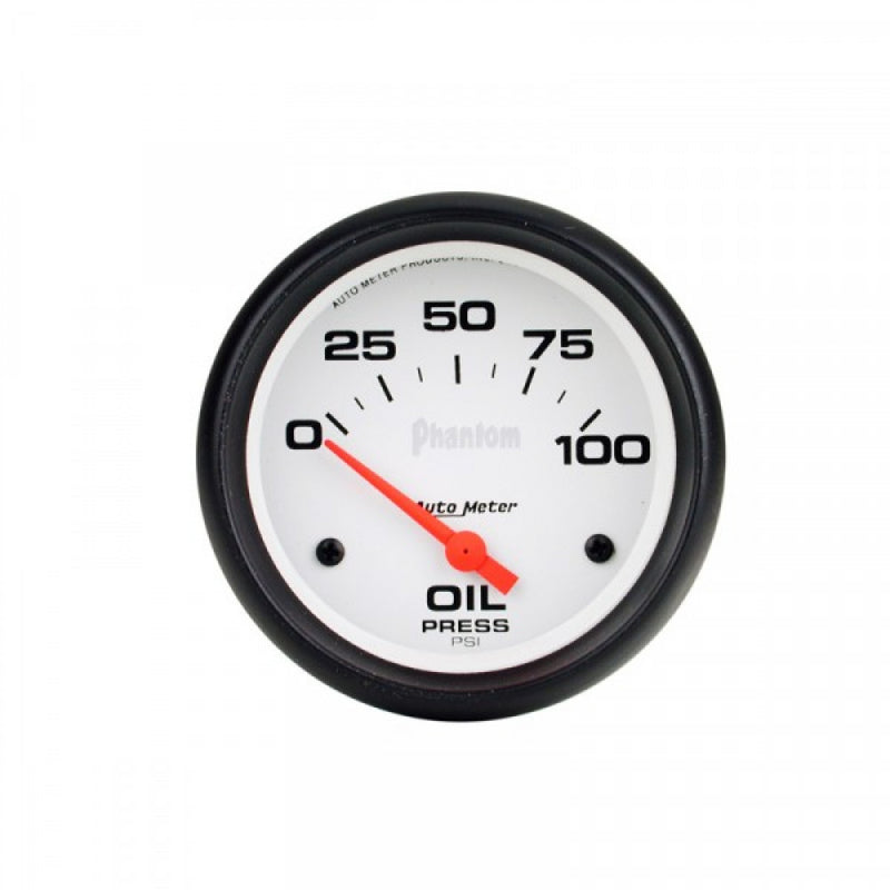 AutoMeter Phantom Oil Pressure 0-100psi Elec