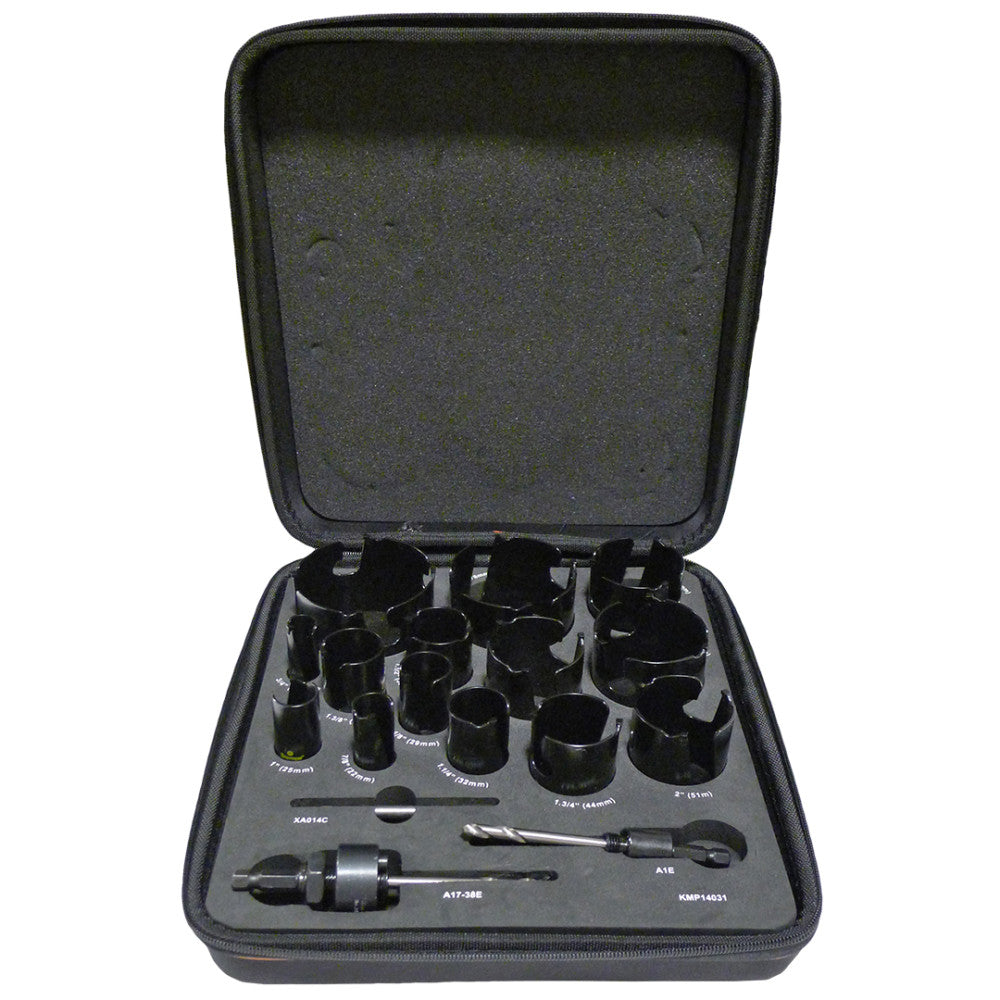 Starrett Tungsten Carbide Tipped General Purpose Hole Saw Kit 3 (19-83mm)