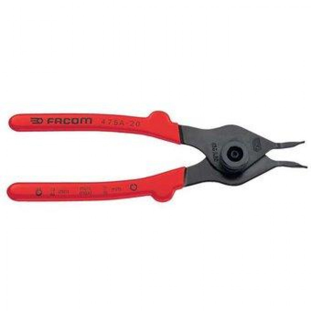 Plier Circlip Reversable 1.0mm Pin 10-22mm Ext & 7-17mm Int Facom 475A.15