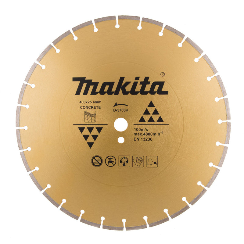 Makita Diamond Circular Saw Blade 400x25.4mm Segmented