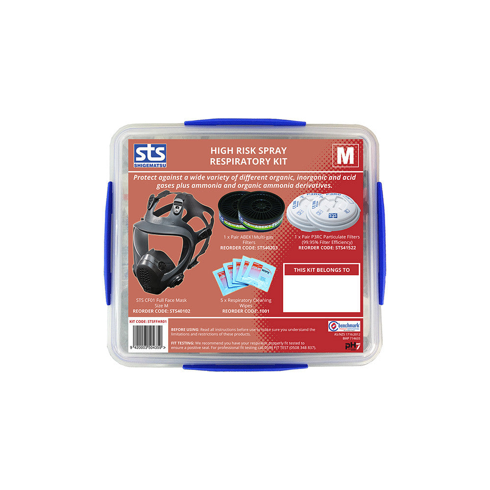 STS Full Face CF01 High Risk Spray Kit - Medium