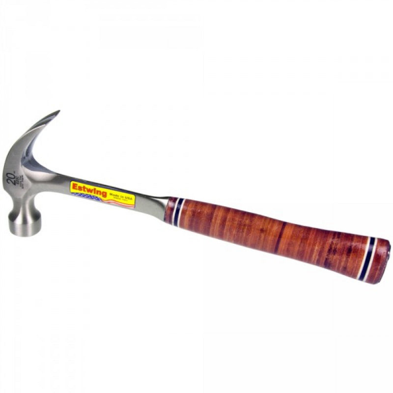 Estwing Claw Hammer W/ Leather Grip 20oz