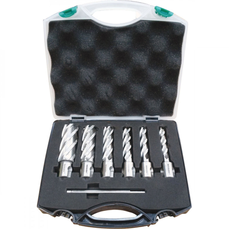 Holemaker 7Pc Silver Series Annular Cutter Set