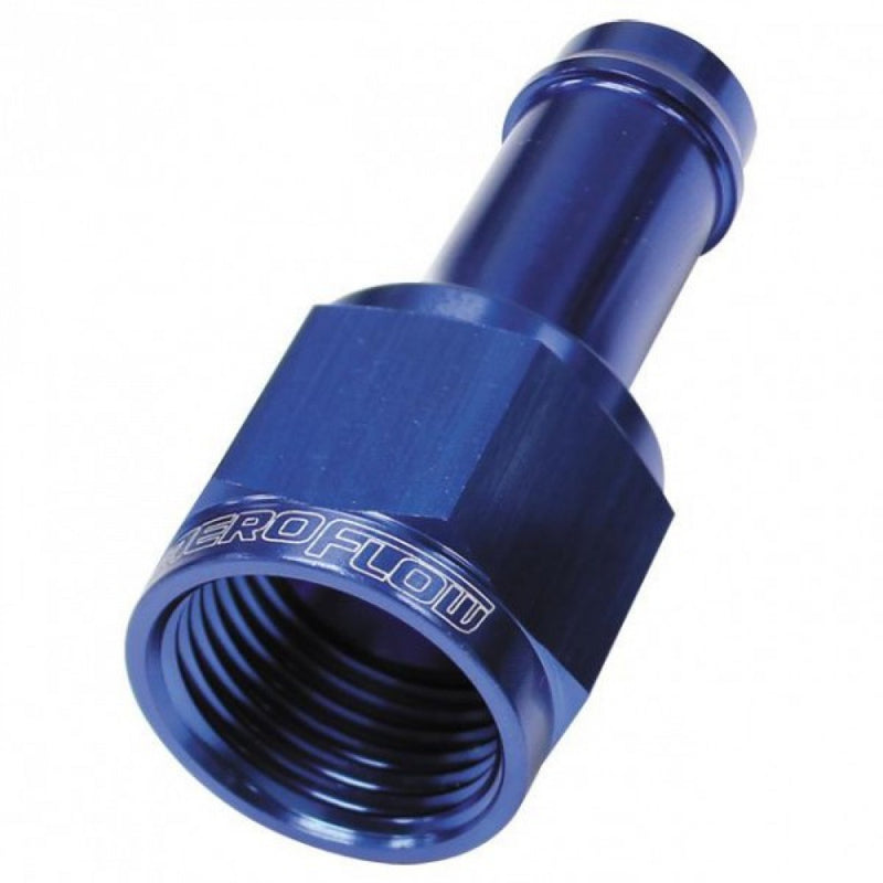 Aeroflow Straight Hose Barb 3/8" To -6AN Female