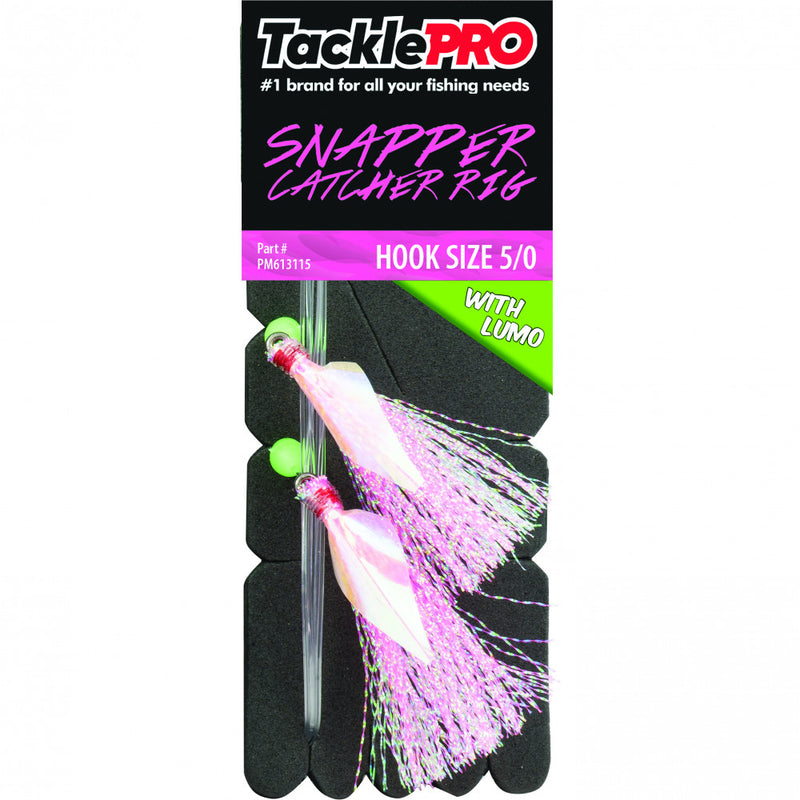 Tacklepro Snapper Catcher Pink & Lumo - 5/0