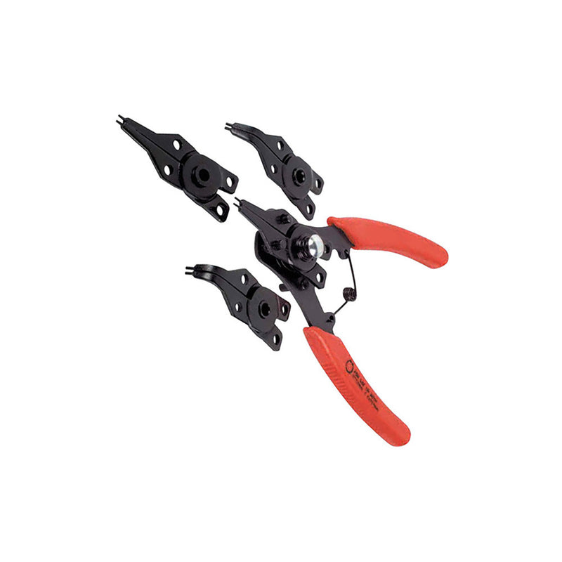 T&E Tools Interchangeable Circlip Pliers