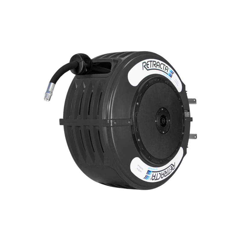 RETRACTA HOSE REEL (BLACK) - OIL 1/2" 15M HOSE