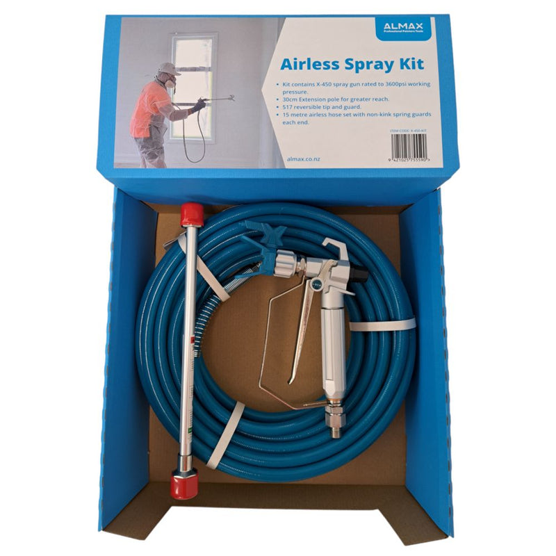 Airless Spray Gun & Hose Kit