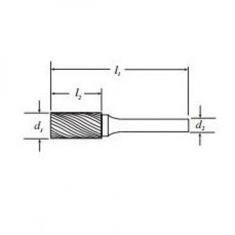 SB3M 9.5mm Double Cut Carbide Rotary Burr