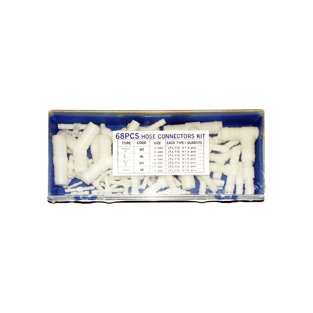 T&E Tools 68 Piece Hose Connector Kit