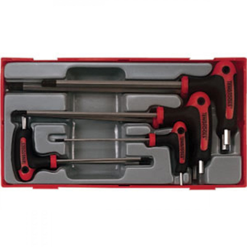 Teng 7Pc T-Handle Hex Driver Set 2.5-8mm - Tc-Tray