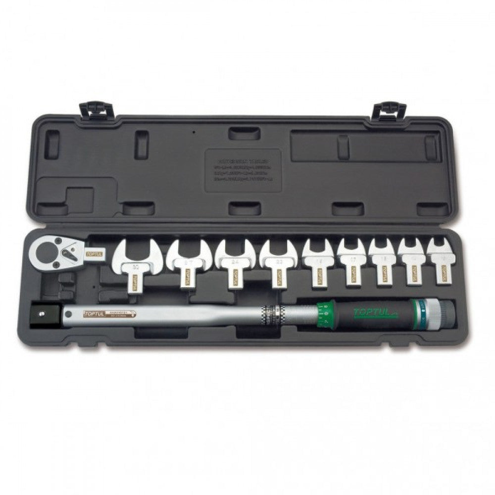 Toptul Torque Wrench Set 1/2"Dr 11pc 13-30mm 40-210Nm