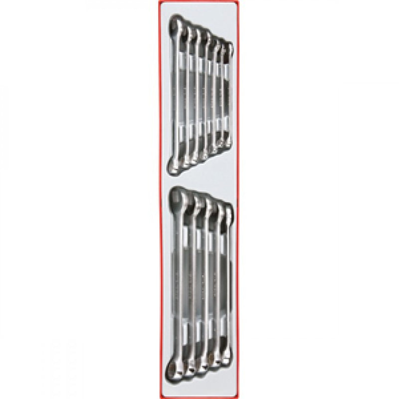 12Pc Roe Combination Long Spanner Set 8-19mm