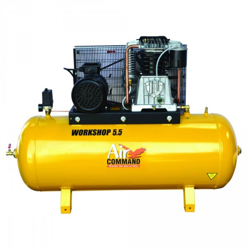 Air Command Workshop 5.5HP, 3Ph Compressor- 150L Tank