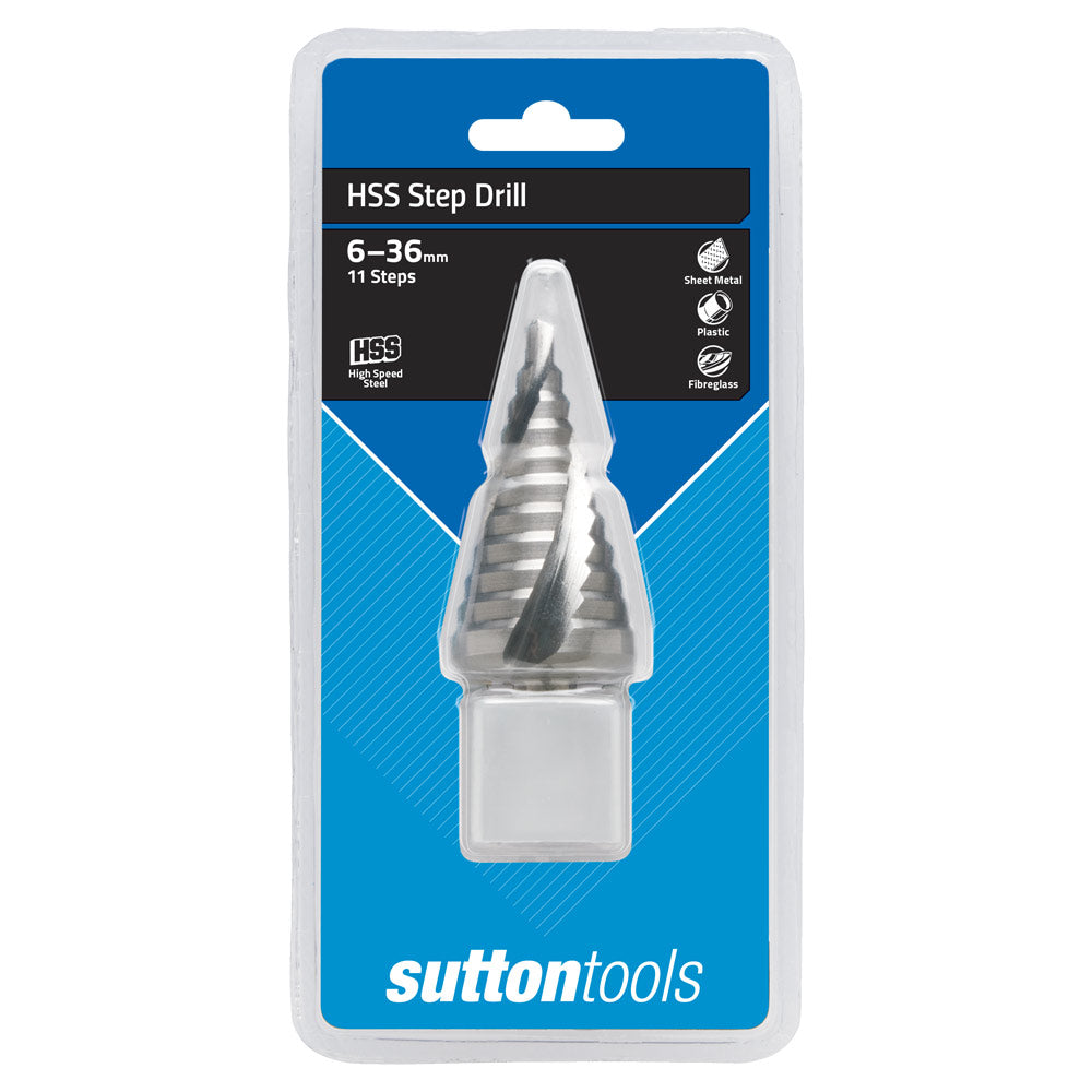 Sutton 6-36mm Hss Step Drill