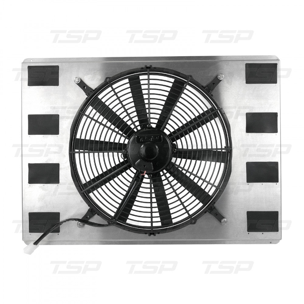TSP Universal Single Fan 23 3/4" Fan Shroud Kit #8512
