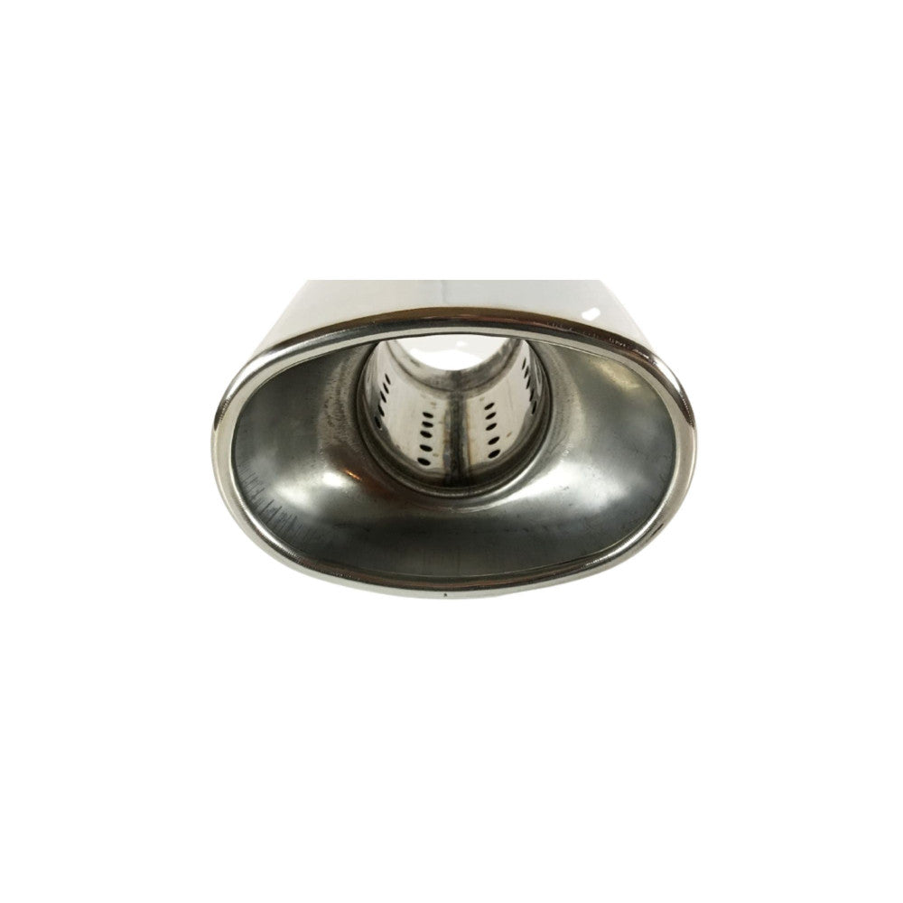 AFTERBURNER Exhaust Tip Slant Oval Inlet 2.25" Outlet 4.5" Overall Length 9"