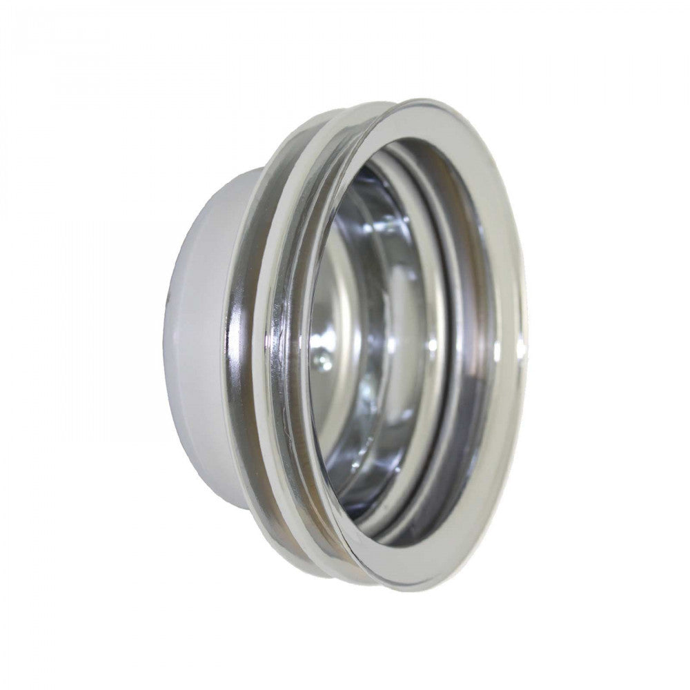 TSP Pulley - Crank Double - Ford/Windsor  - Chrome Steel#974