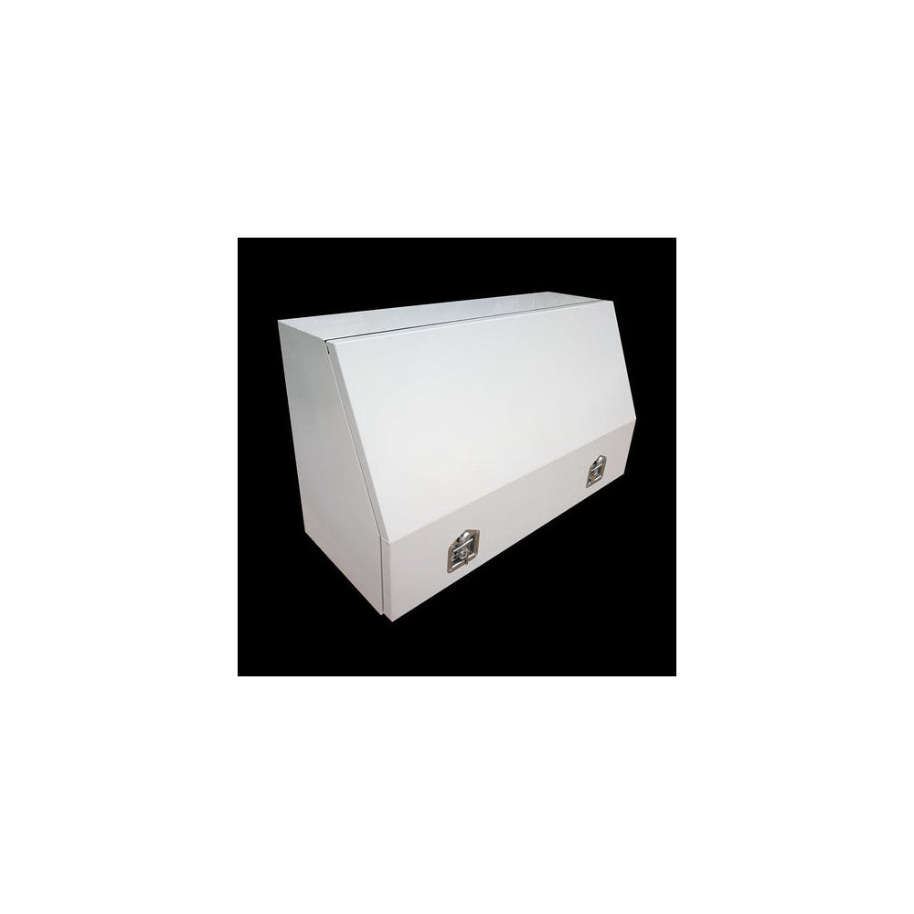 White Full Opening Toolbox - Large