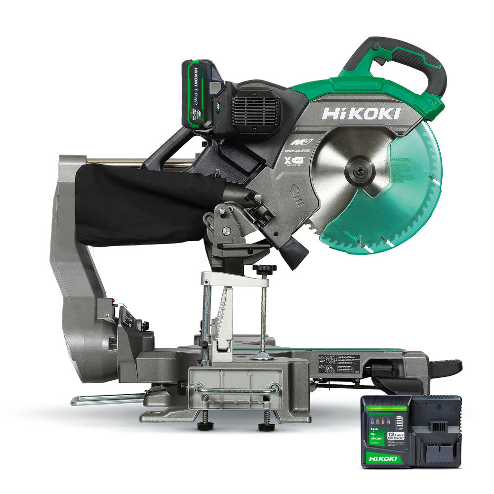 36V Brushless 305mm Slide Compound Mitre Saw T-PWR Kit