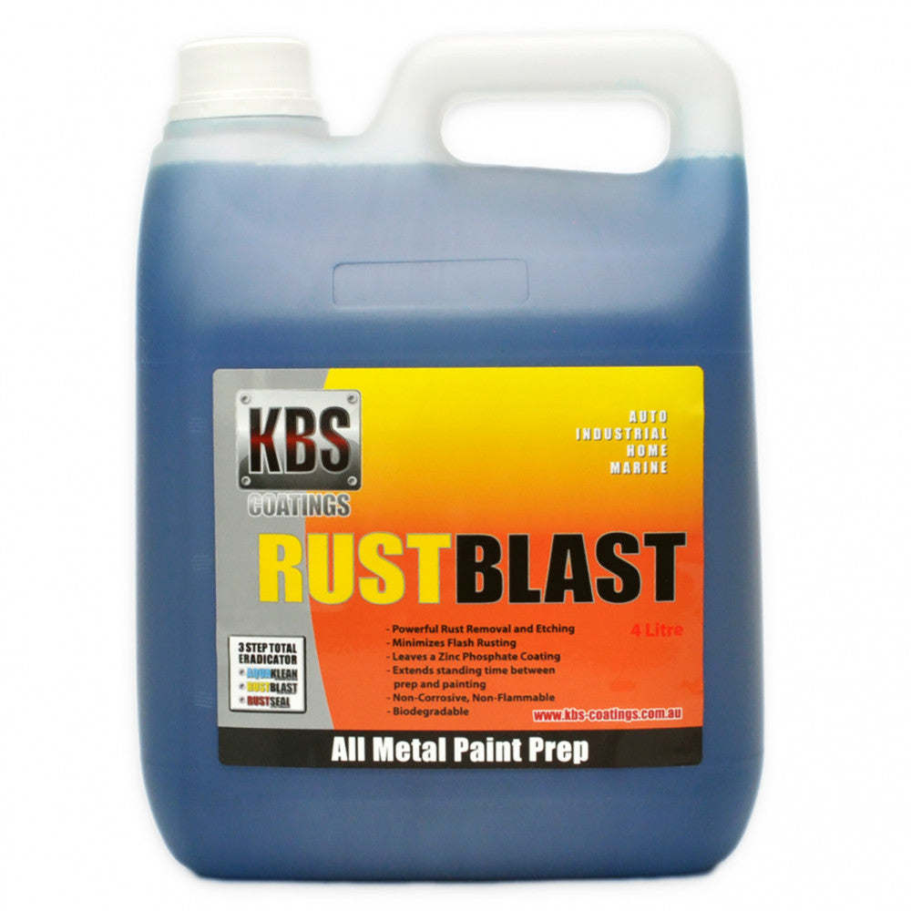 Kbs Rustblast Water Based Rust Remover 4 Litre