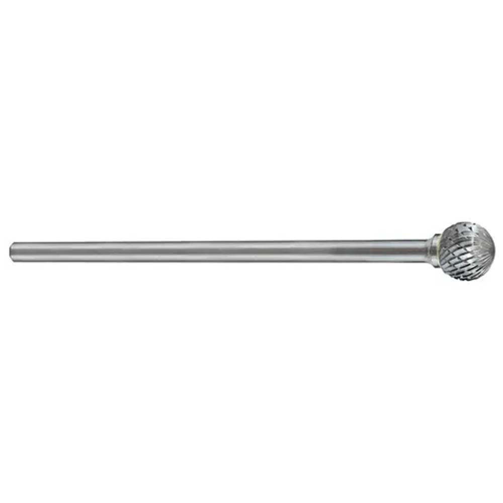 Holemaker Carbide Burr 1/2 x 1/4inch Ball Shape DC -6I