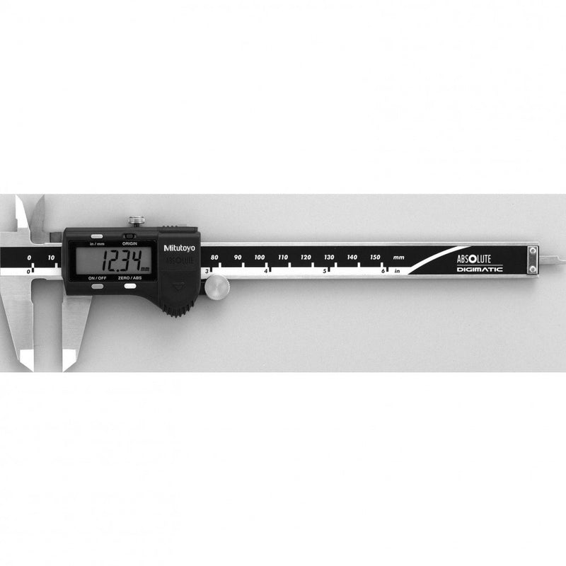 Mitutoyo Digital Caliper 0-150mm 0.01mm Round 1.9mm Depth Rod 500-158-30