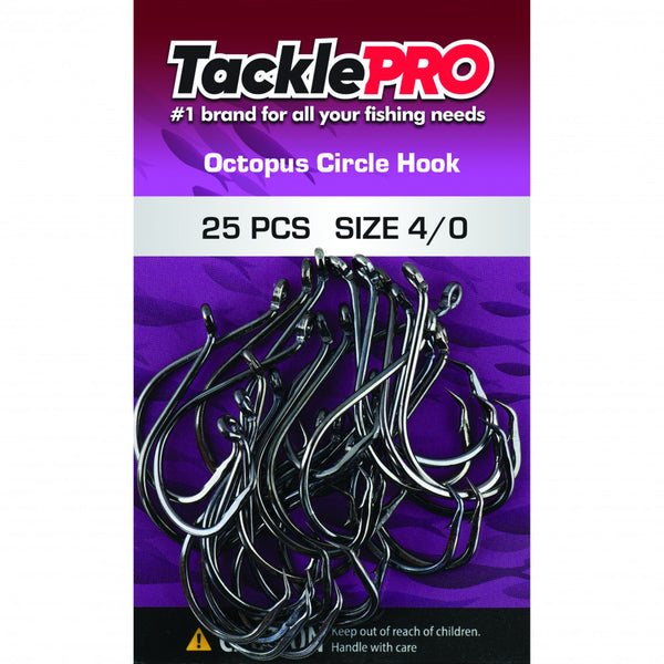 Tacklepro Octopus Circle Hook 4/0 - 25Pc