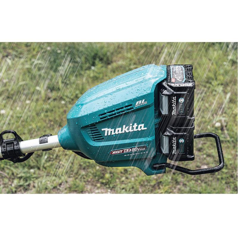 MAKITA 80Vmax (40Vx2) XGT Brushless Bike Handle Brush Cutter - KIT