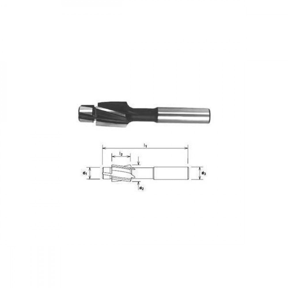 20mm (22x33mm) Solid T/S Counterbore