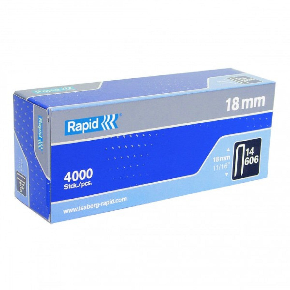 Rapid Staples 606/18 4000pcs