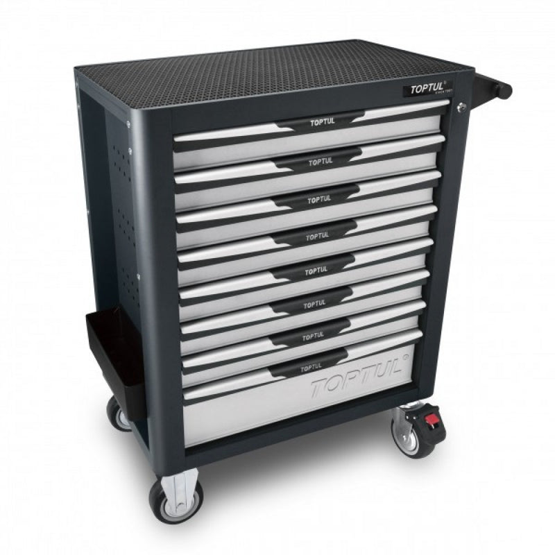 Toptul 8 Drawer Roll Cabinet GREY